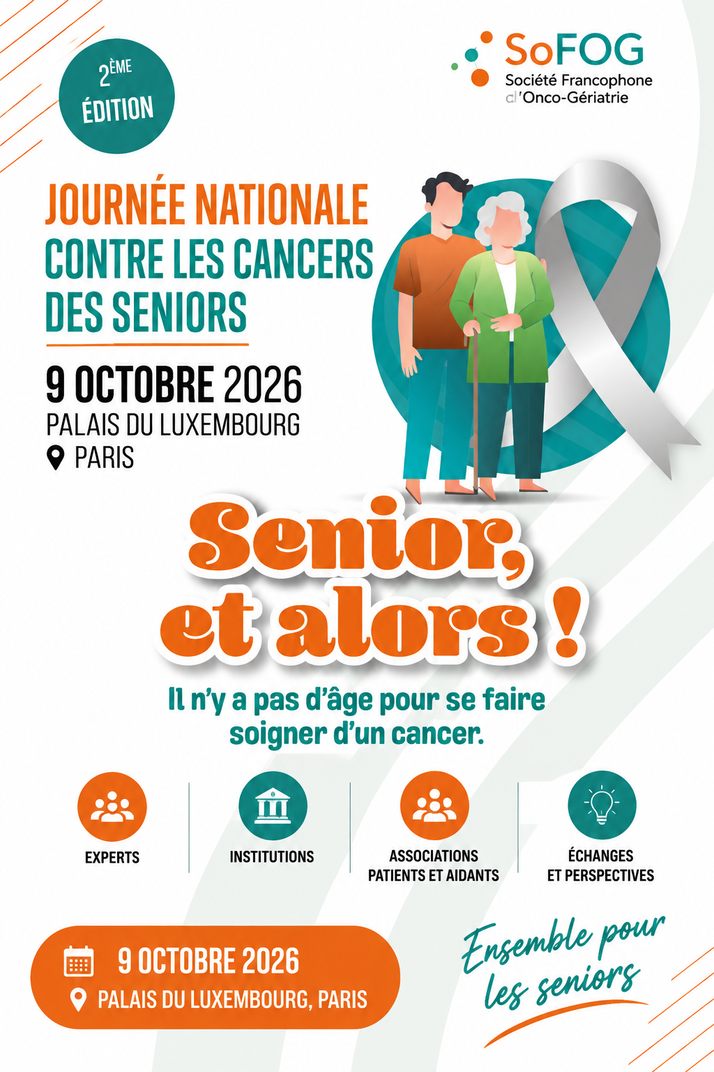 2ᵉ Journée nationale contre les cancers des seniors : améliorer la prise en charge à tout âge